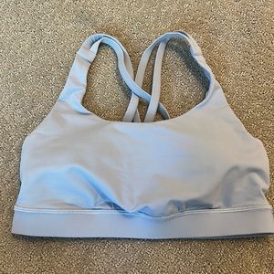 Lululemon Energy Sports Bra Sky Blue Size 6